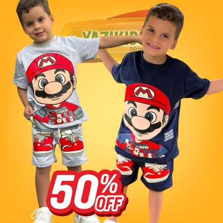 Ensemble  Super Mario pour enfants (T-shirt + Short)