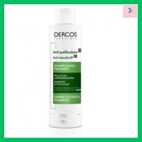 VICHY DERCOS ANTI PELLICULAIRE Shampooing traitant Cheveux normaux à gras