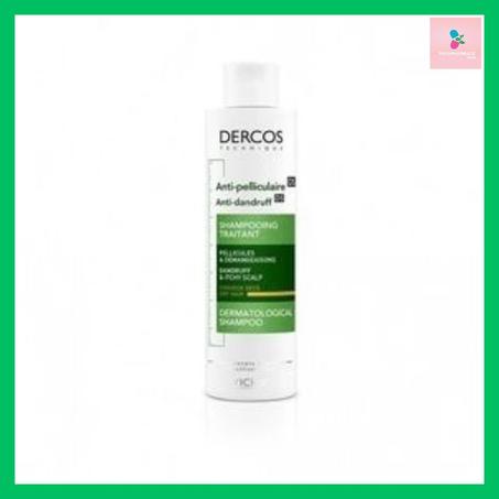 VICHY DERCOS ANTI PELLICULAIRE Shampooing traitant Cheveux secs