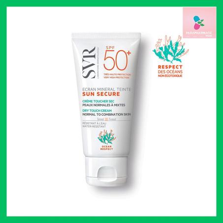 SVR SUN SECURE ÉCRAN MINÉRAL TEINTÉ - Peau normale à mixte