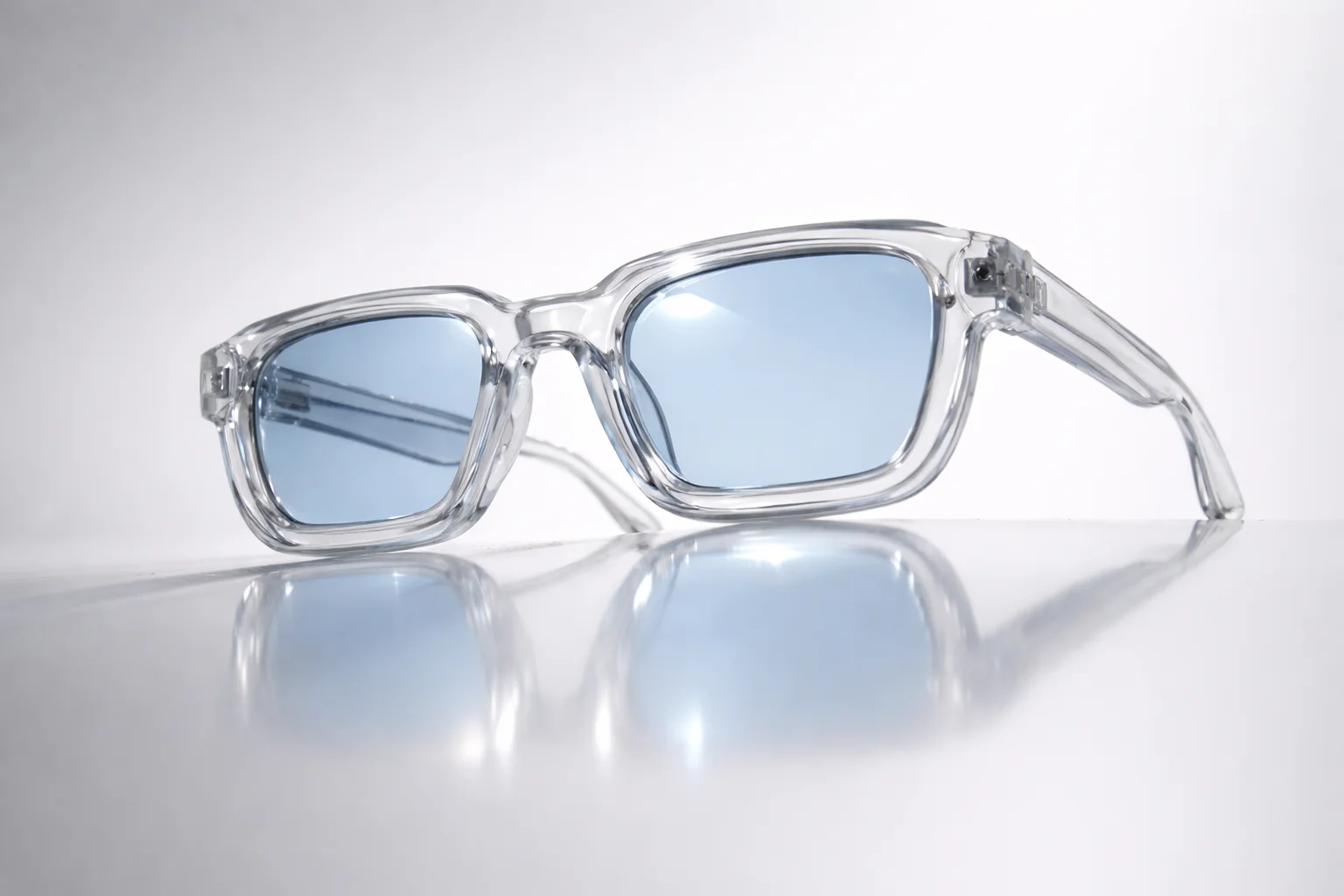 Tifawin Clear Blue Sunglasses