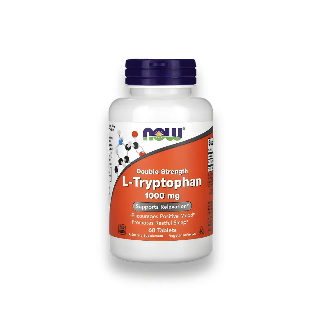 NOW Foods L-Tryptophane 1000mg (60 Tabs)