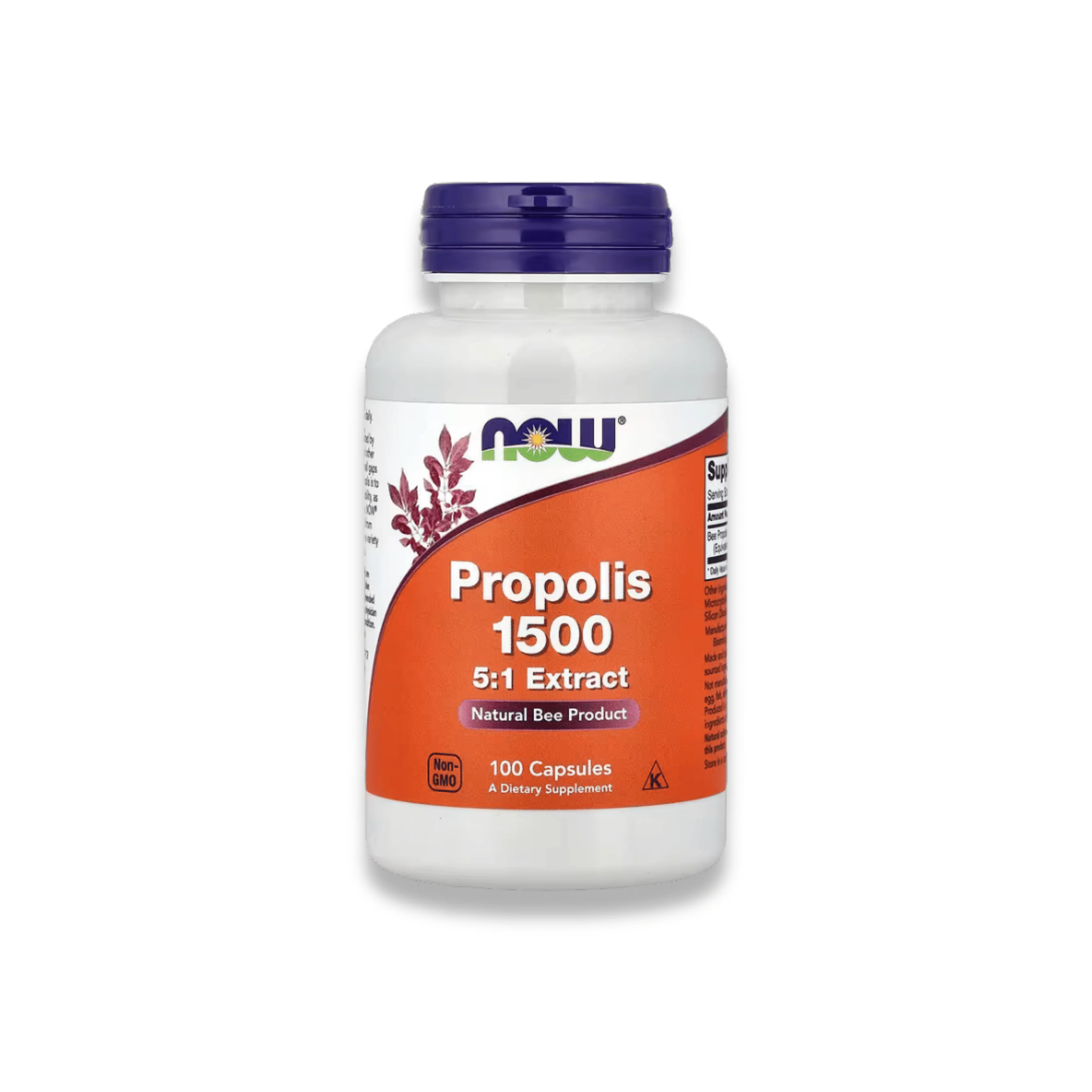 NOW Foods Propolis 1500 – 300 mg | Immunité & Défenses Naturelles