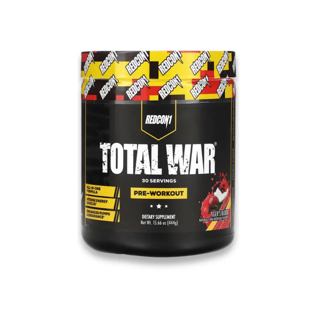Redcon1 Total War Pre-Workout 30 Servings | Pré-Entraînement Puissant