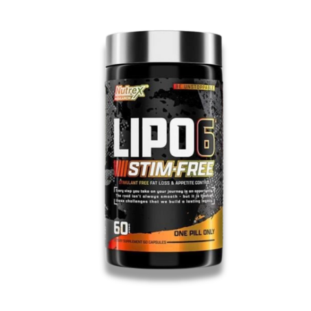 NUTREX LIPO 6 STIM FREE 60 CAPSULES