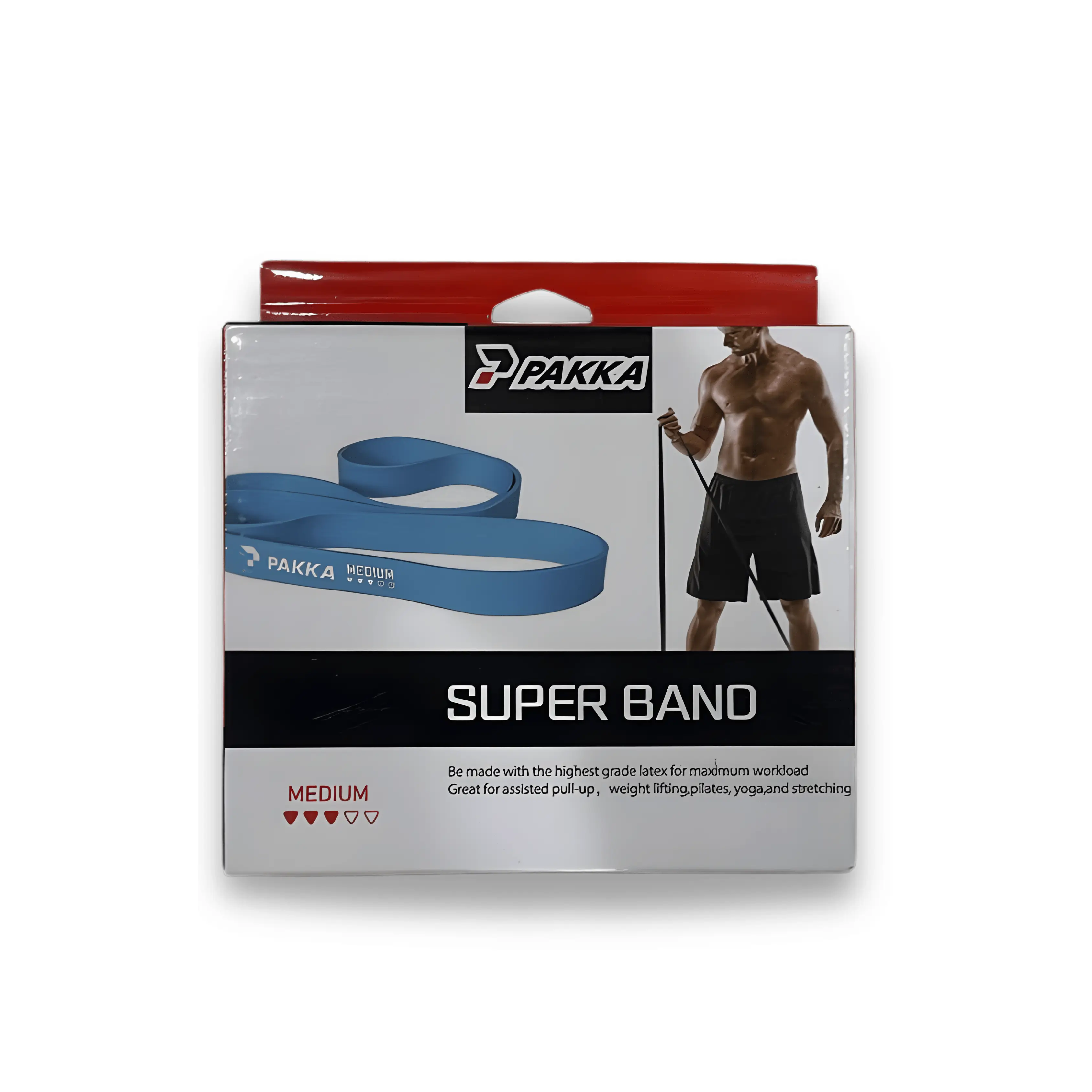 Bandes de Résistance Super Band | Musculation & Traction BS 8410-M
