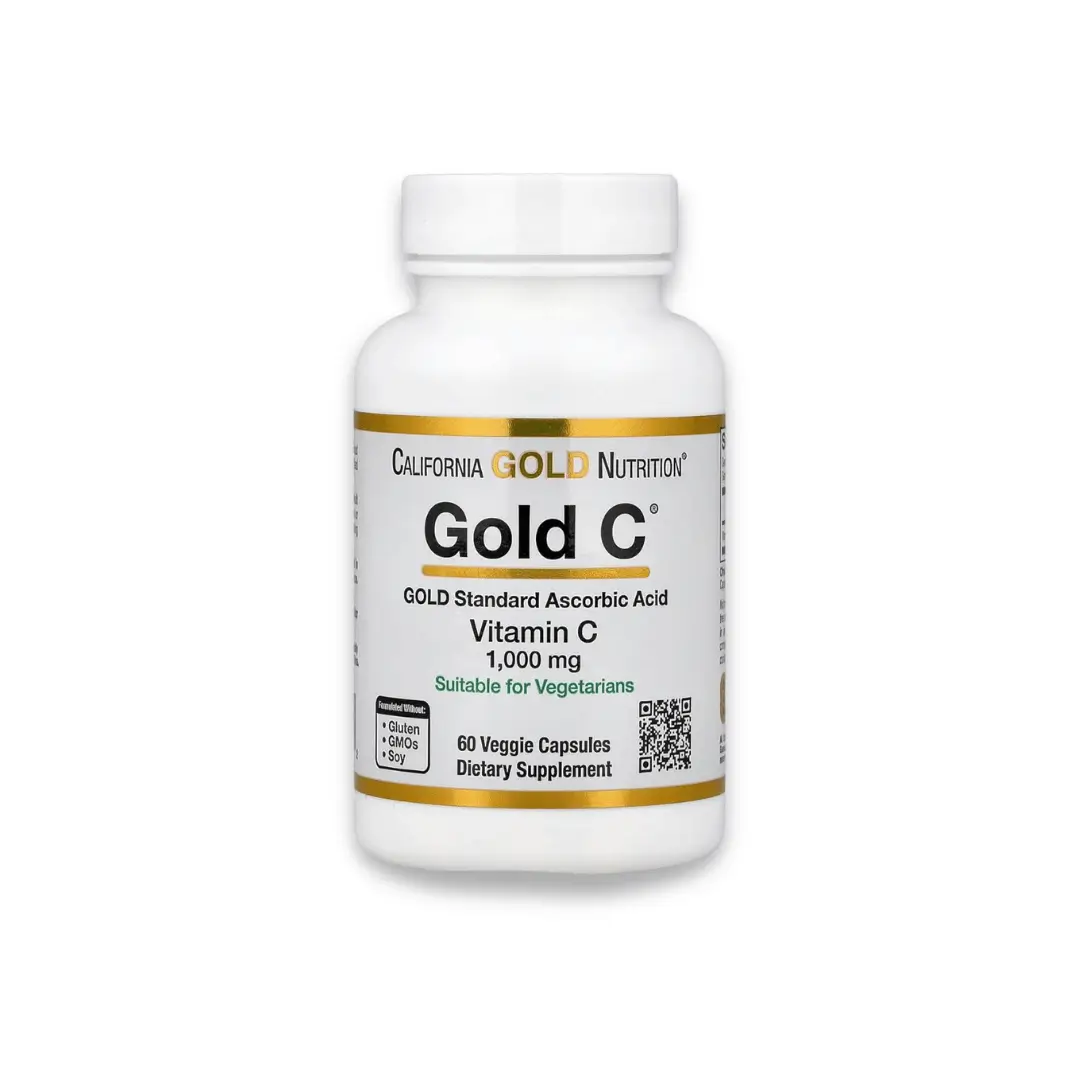 California Gold Nutrition Vitamine C 1000mg (60 Caps) |