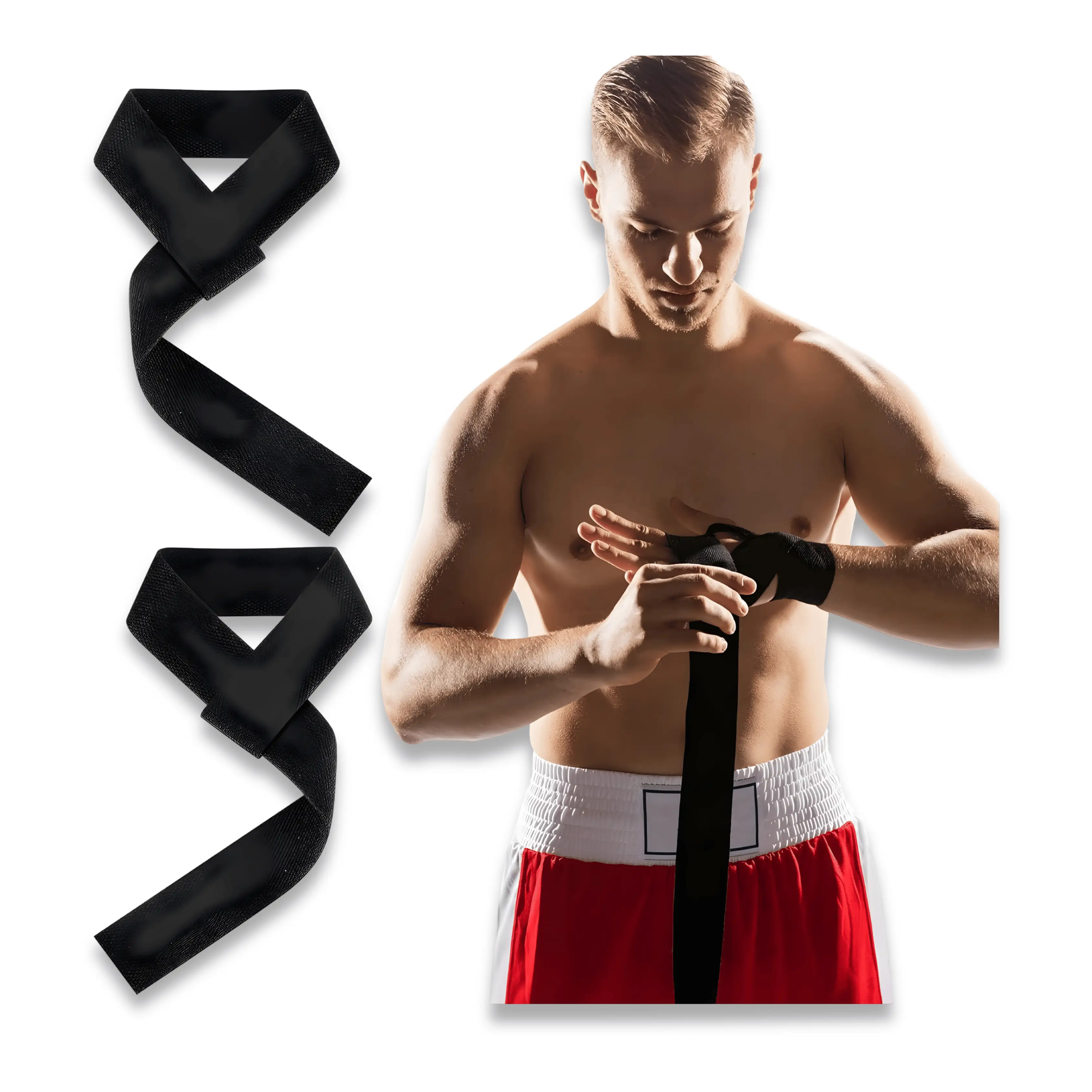 Straps Padded Weight Lifting  – Fitness & Force