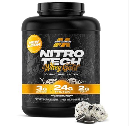 Nitrotech 100% Whey Gold 2,28kg - Muscletech