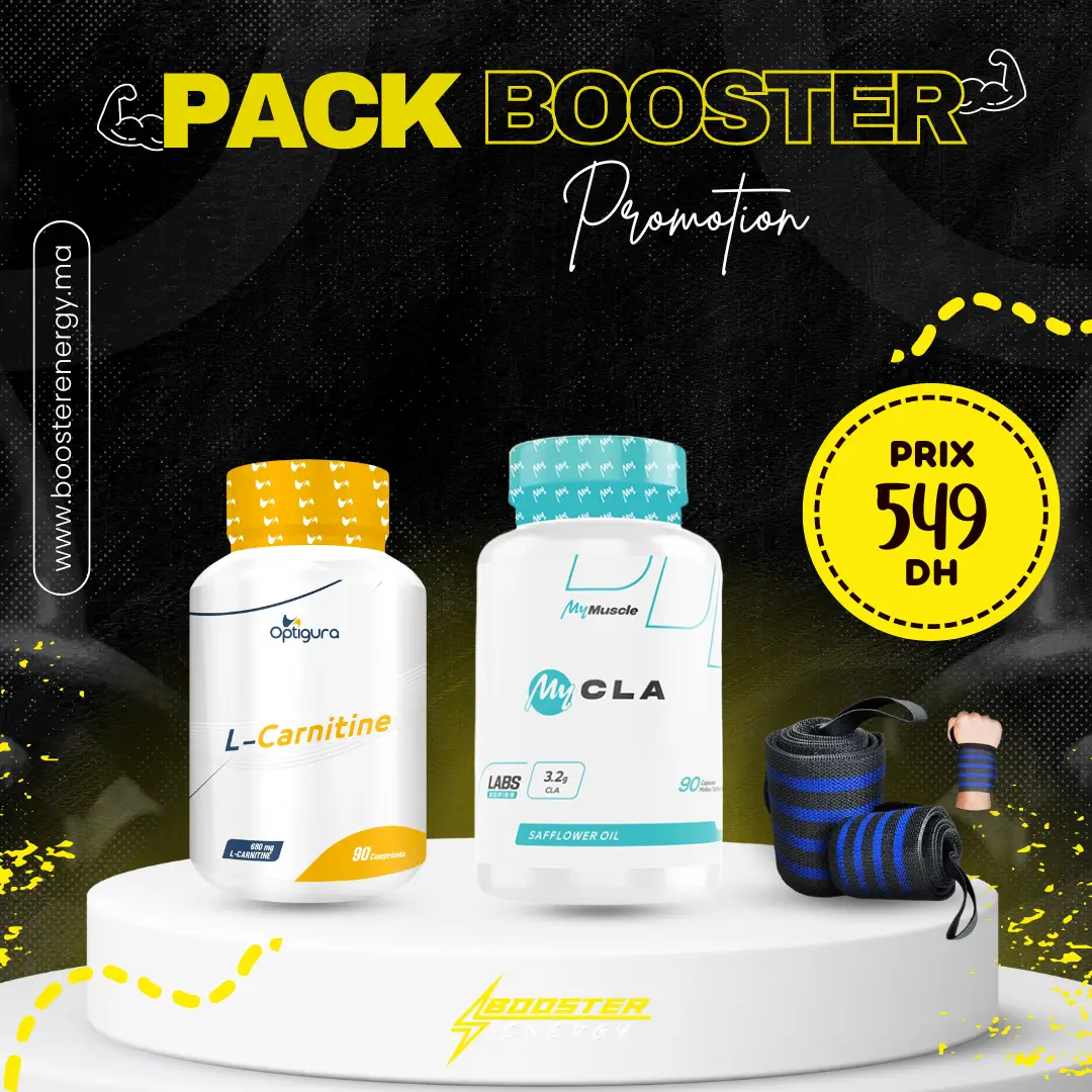 PACK BRÛLE-GRAISSE : L-Carnitine + CLA & Soutien Entraînement