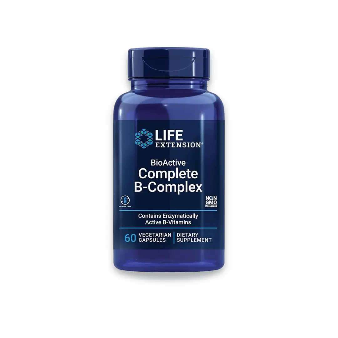 Complex Complete BioActive Vitamine B (60 Veg Caps)