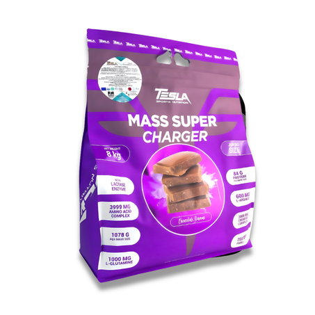 Mass super charge Tesla 8 kg