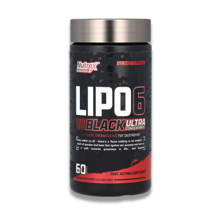 Lipo6 Black Ultra Concentrate 60 capsules Nutrex