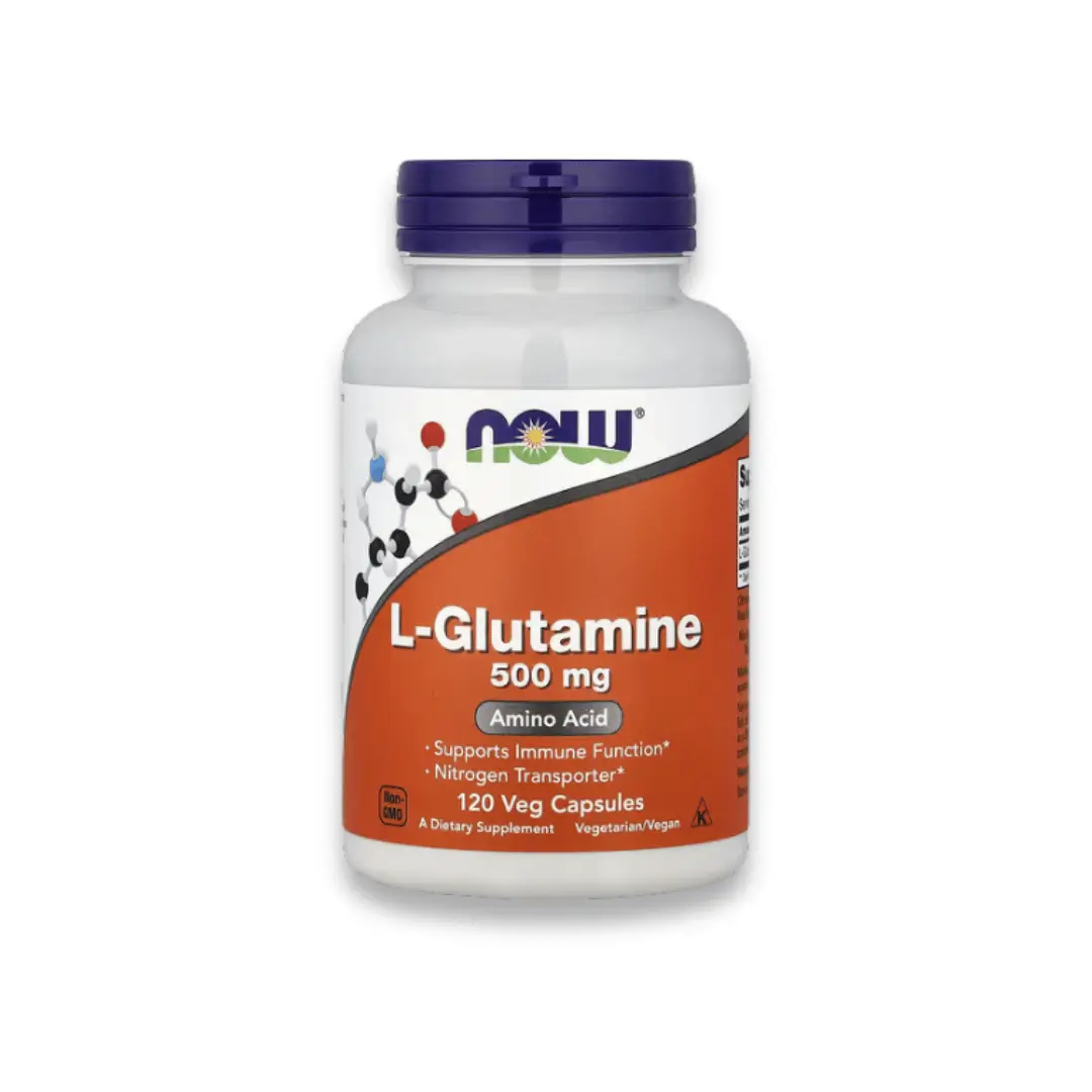 NOW Foods L-Glutamine 500mg (120 Caps)