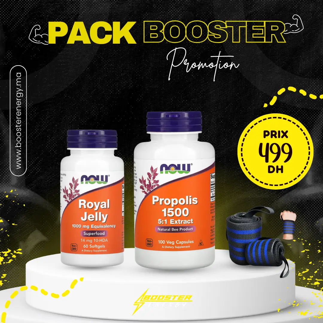 PACK BIEN-ÊTRE HIVERNAL : Booster d'Immunité et Énergie NOW Foods