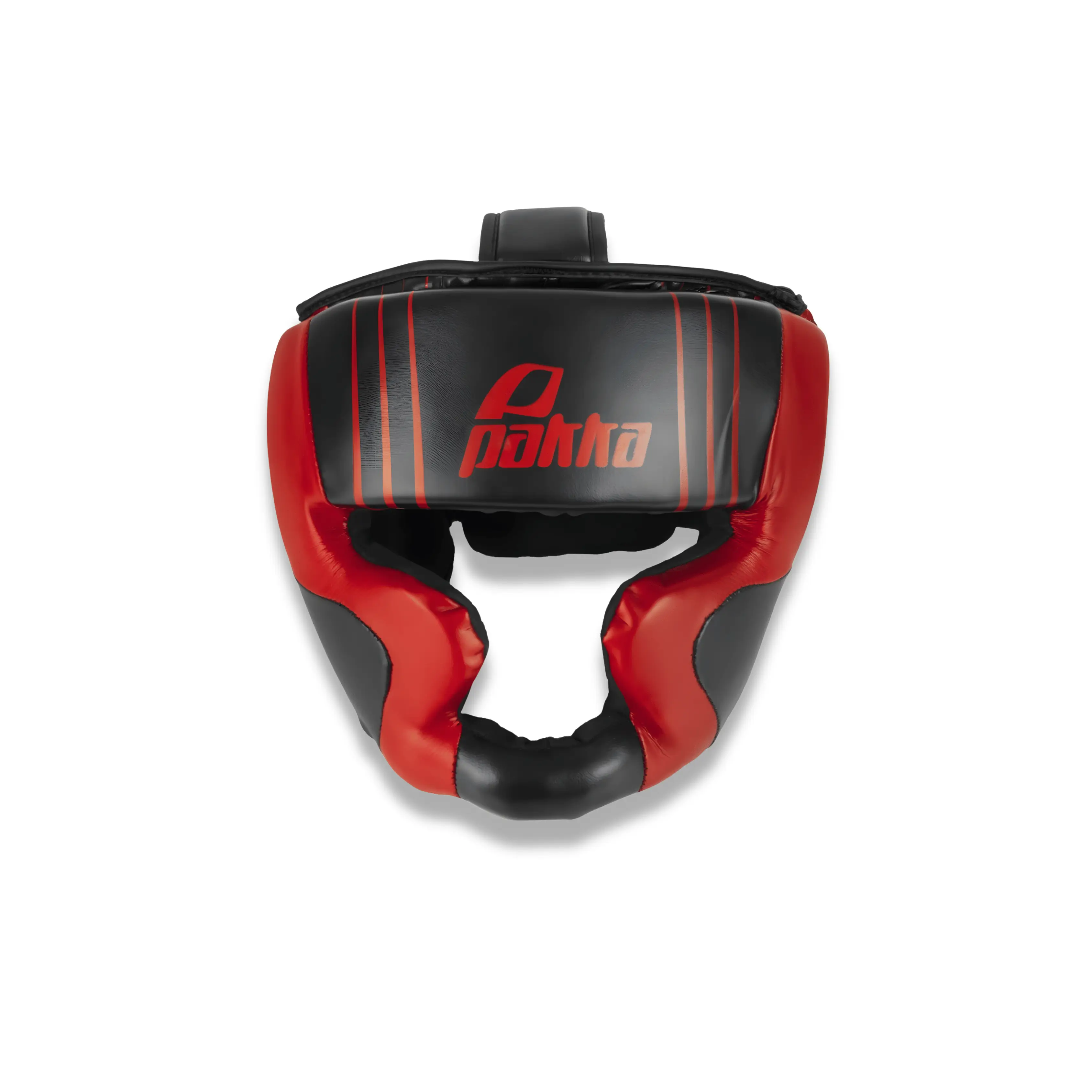 Casque de Boxe Pakka Noir & Rouge – Protection Head Guard