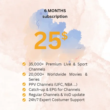 6 MONTHS SUBSCRIPTION PLAN
