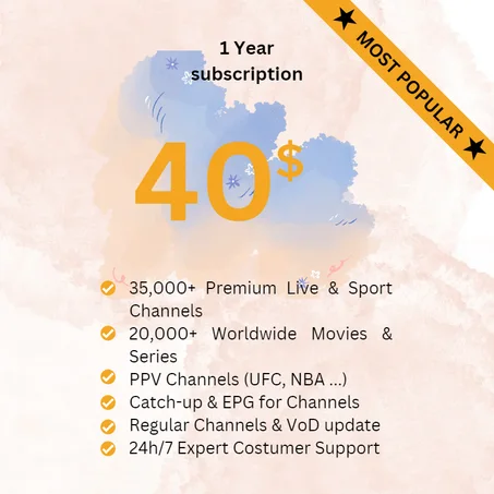 1 YEAR SUBSCRIPTION PLAN
