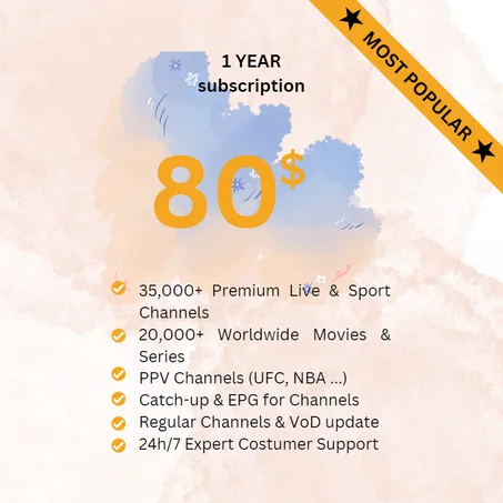 1 YEAR SUBSCRIPTION PLAN
