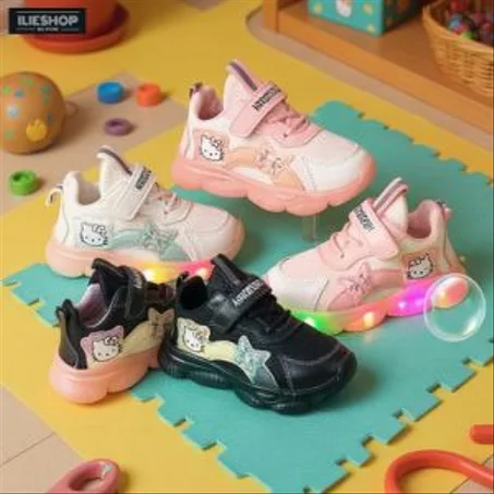 حذاء هالو كيتي LED: الراحة والأناقة في كل خطوة