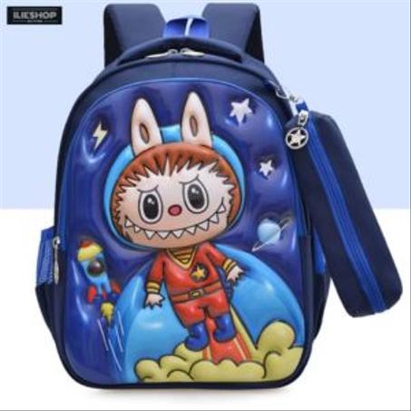 محفظة رائعة للأولاد والبنات + مقلمة للأطفال المحبوبة لابوبو