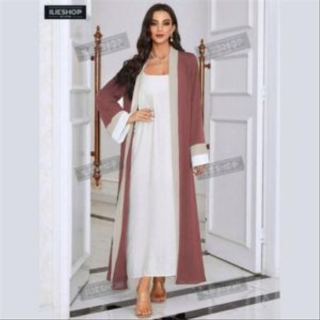 Abaya-Kimono Ouvert Fashion de Luxe