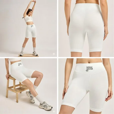 باك 3 شورت Legging الإسباني الأصلي (Sin Costura): الجمع بين رقي التصميم، المرونة الفائقة، والراحة التي تدوم طوال اليوم!