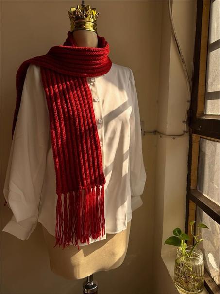 وشاح ميكاسا الأحمر  MIKASA SCARF