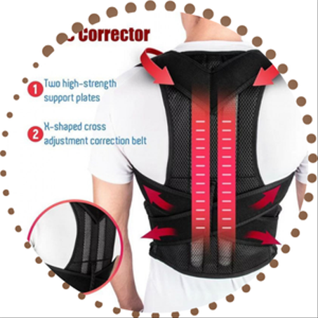 حزام الظهر  الاكثر مبيعا في المغرب و معه 2 دعامات