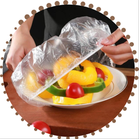 أكياس تخزين الطعام من 100 قطعة
