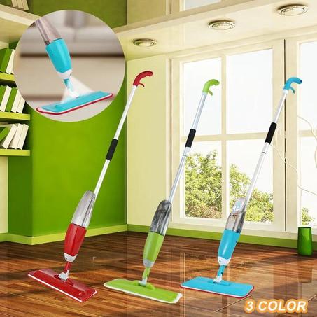 الكراطة العجيبة 2 في 1 مع قنينة لإضافة سائل التنظيف تسهل عليك الخدمة وتربحك الوقت والجهد