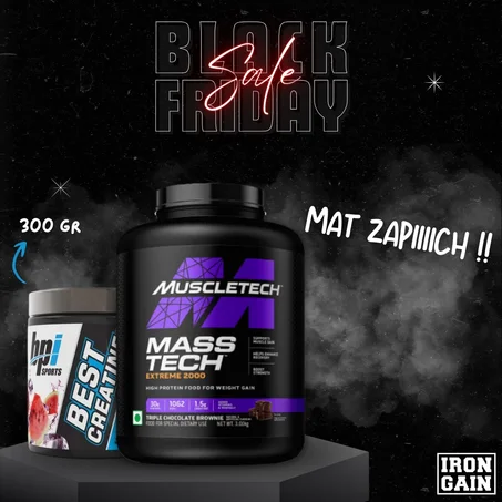 Creatine Bpi+Mass Tech