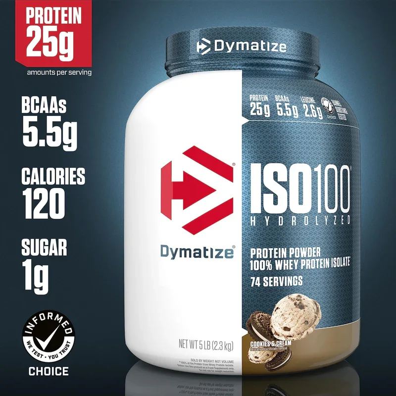 Dymatize Nutrition ISO 100, 5 lbs (2,26 kg)