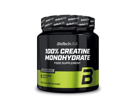 100% Creatine Monohydrate  500g Biotech USA
