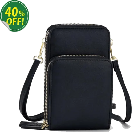 حقيبة كروسبودي للنساء - أسود