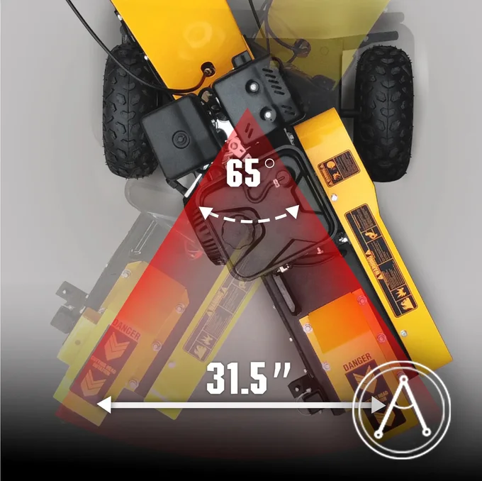 MechMaxx 15HP 420cc Gasoline Engine Tree Stump Root Grinder, SGR1500