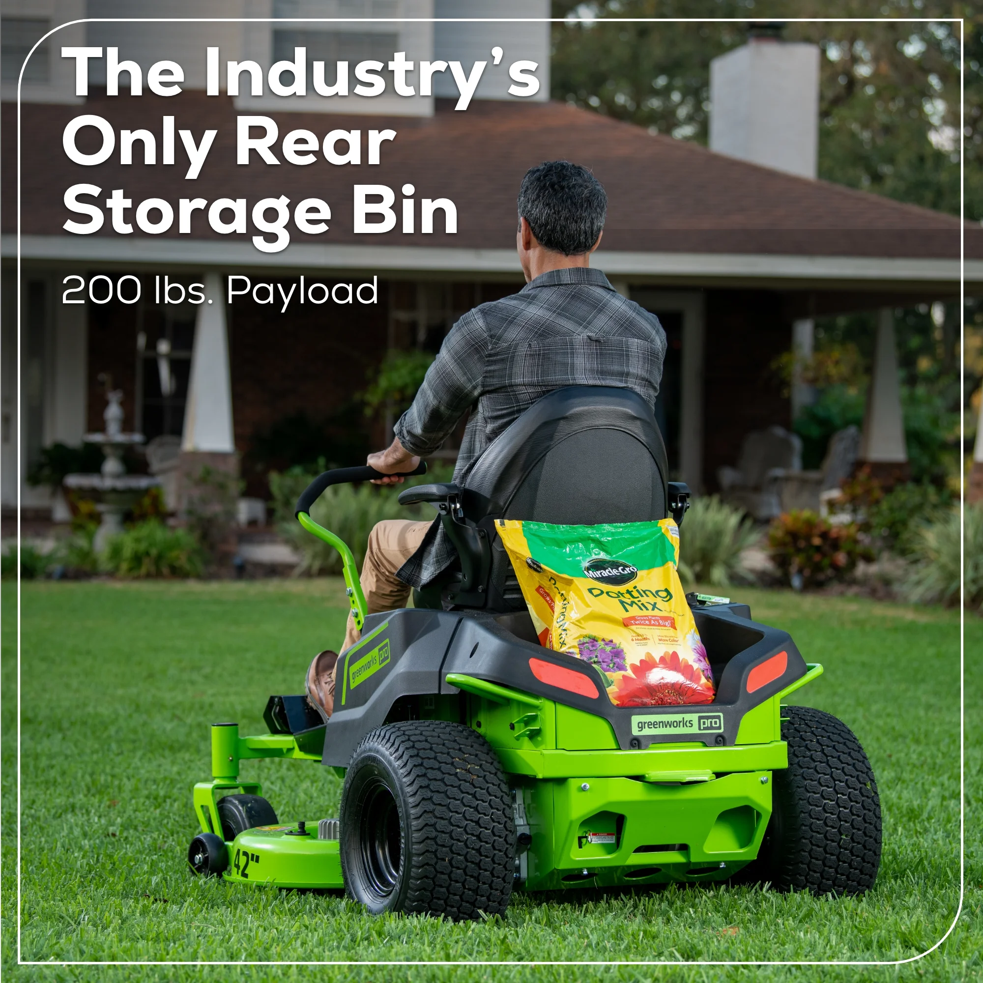 Greenworks Pro 60V 42-Inch CrossoverZ Zero Turn Mower