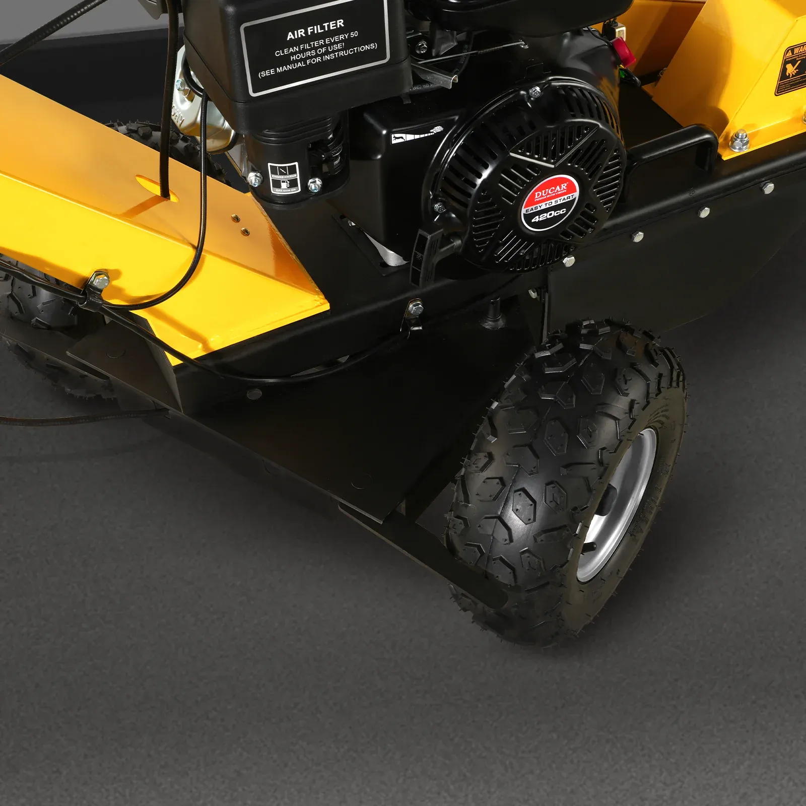 MechMaxx 15HP 420cc Gasoline Engine Tree Stump Root Grinder, SGR1500