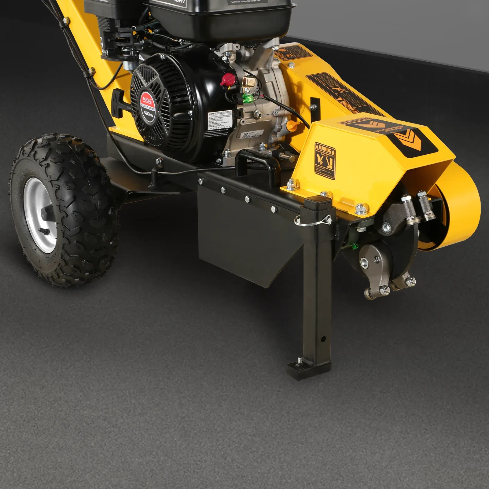 MechMaxx 15HP 420cc Gasoline Engine Tree Stump Root Grinder, SGR1500