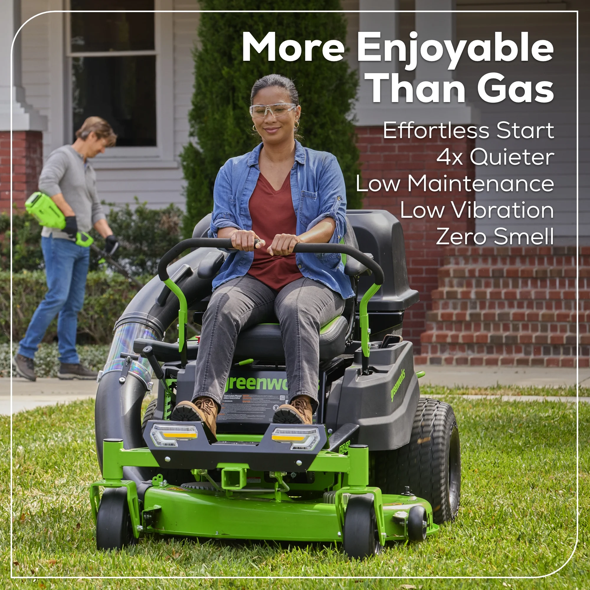 Greenworks Pro 60V 42-Inch CrossoverZ Zero Turn Mower