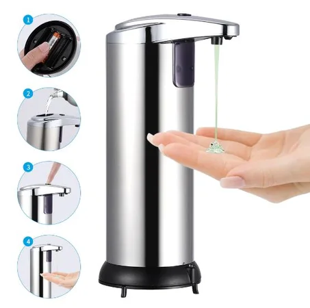 موزع الصابون الأوتوماتيكي الذكي 250 مل