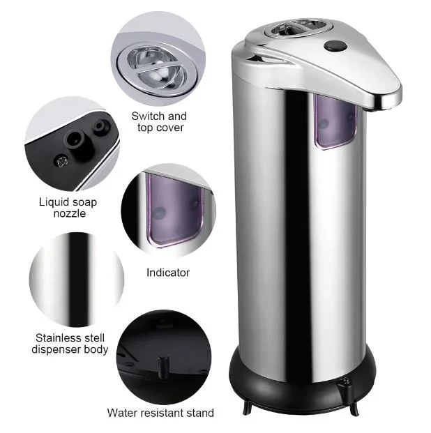 موزع الصابون الأوتوماتيكي الذكي 250 مل