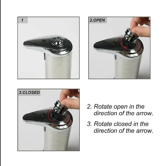 موزع الصابون الأوتوماتيكي الذكي 250 مل