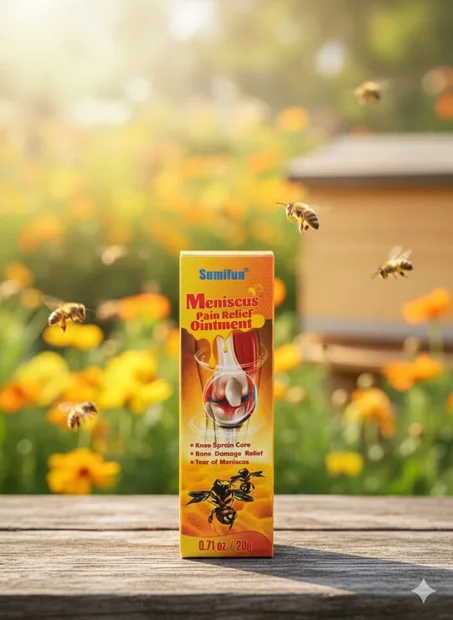 مرهم سم النحل لتخفيف آلام الغضروف الهلالي