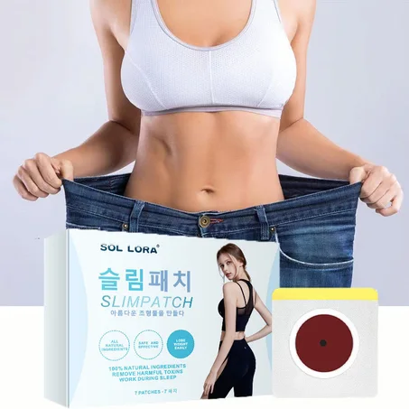 7 لصقات تخسيس البطن الكورية