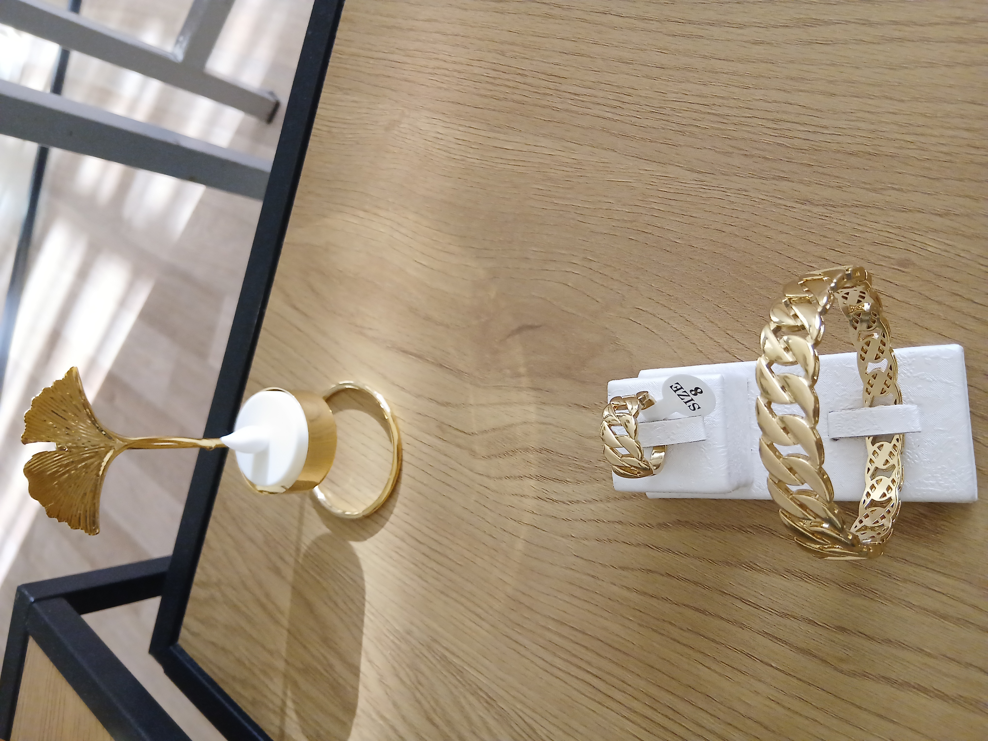 Bracelet et bague Radko