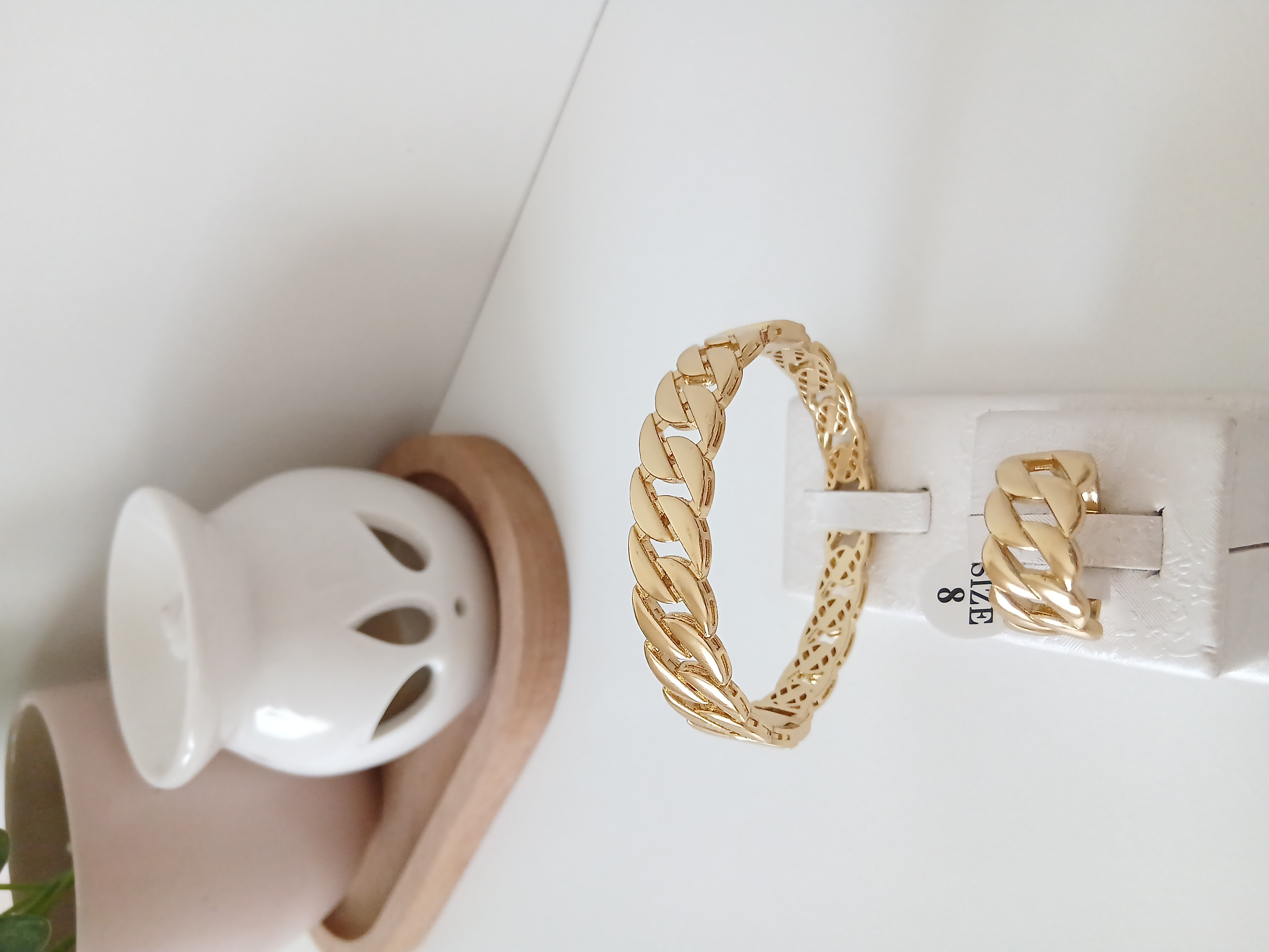 Bracelet et bague Radko