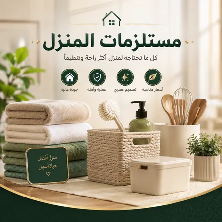 مستلزمات المنزل