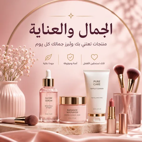 الجمال والعناية