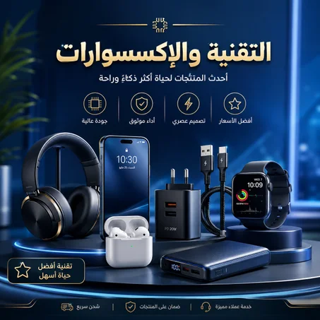 التقنية والإكسسوارات
